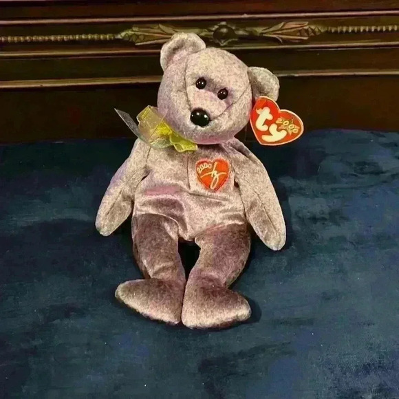 Ty Beanie Baby 2000 Signature Bear - Picture 1 of 4